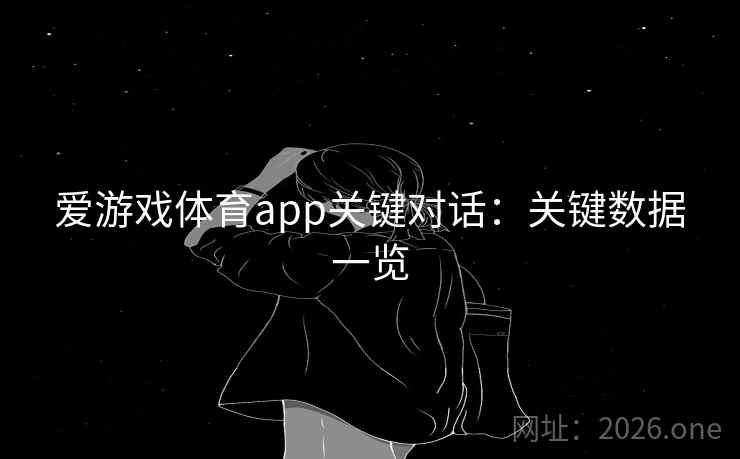 爱游戏体育app关键对话：关键数据一览
