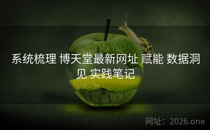 系统梳理 博天堂最新网址 赋能 数据洞见 实践笔记