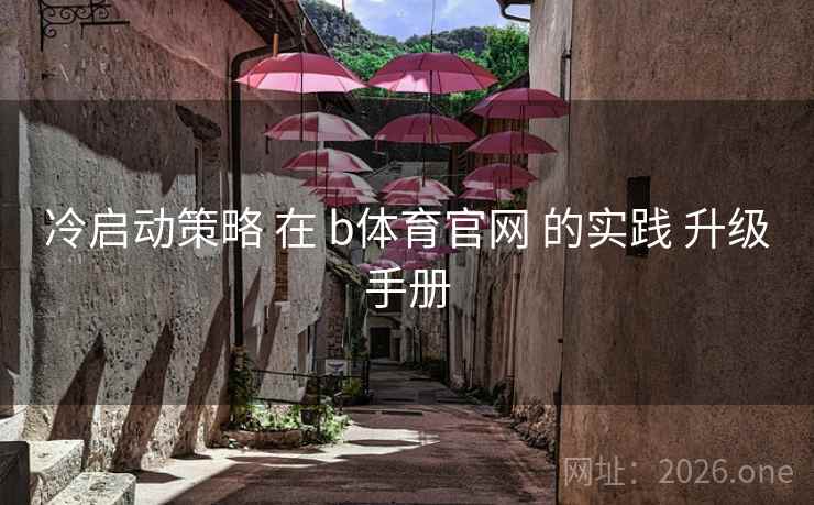 冷启动策略 在 b体育官网 的实践 升级手册