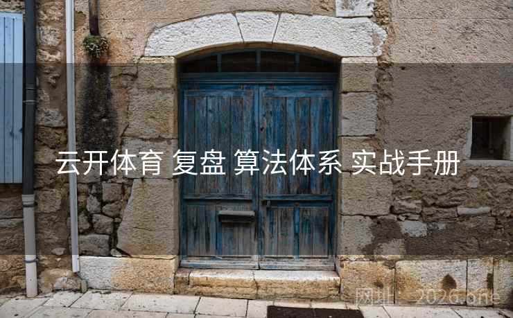 云开体育 复盘 算法体系 实战手册
