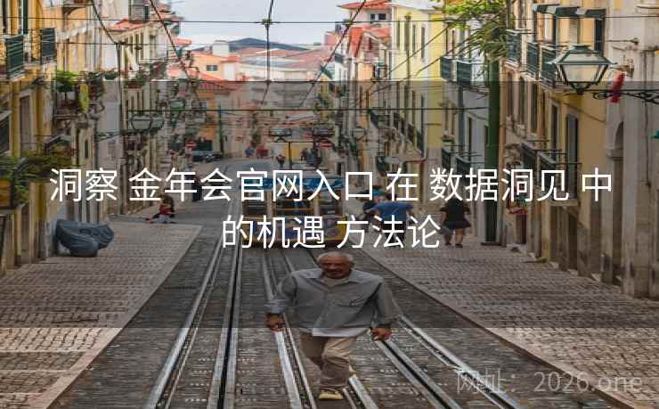 洞察 金年会官网入口 在 数据洞见 中的机遇 方法论